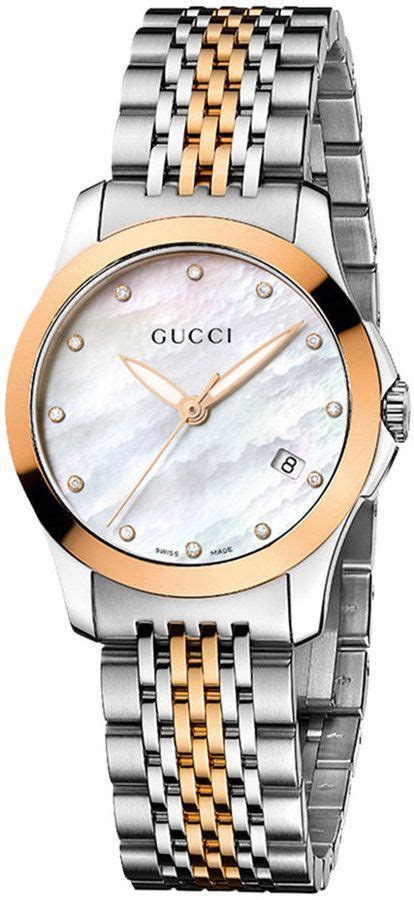 montre gucci plaque or|gucci 27mm stainless steel.